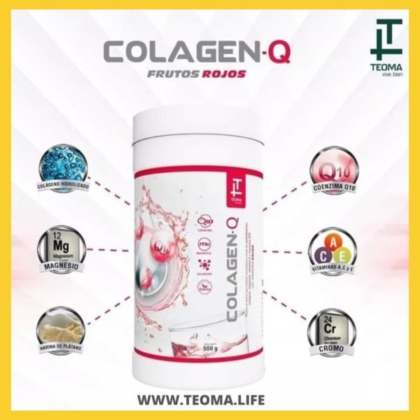 COLÁGENO Q10 Frasco de 500 gramos