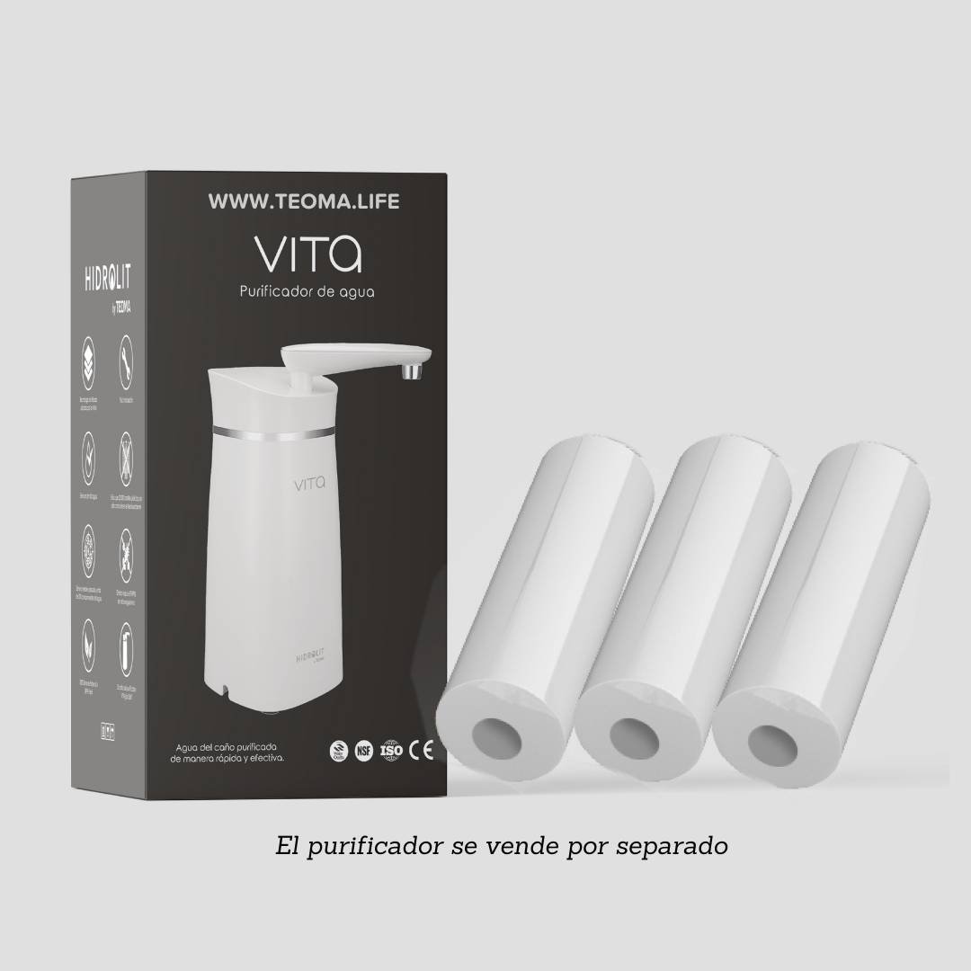 Pack de Filtros del Purificador de Agua VITA - Imagen 2