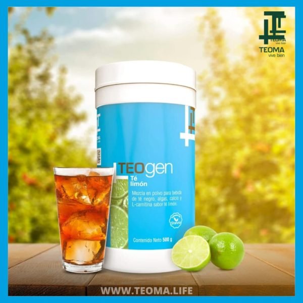 TEOGEN Té Limón Pro Frasco de 500 gramos